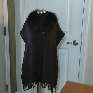 Brown Vest with pockets